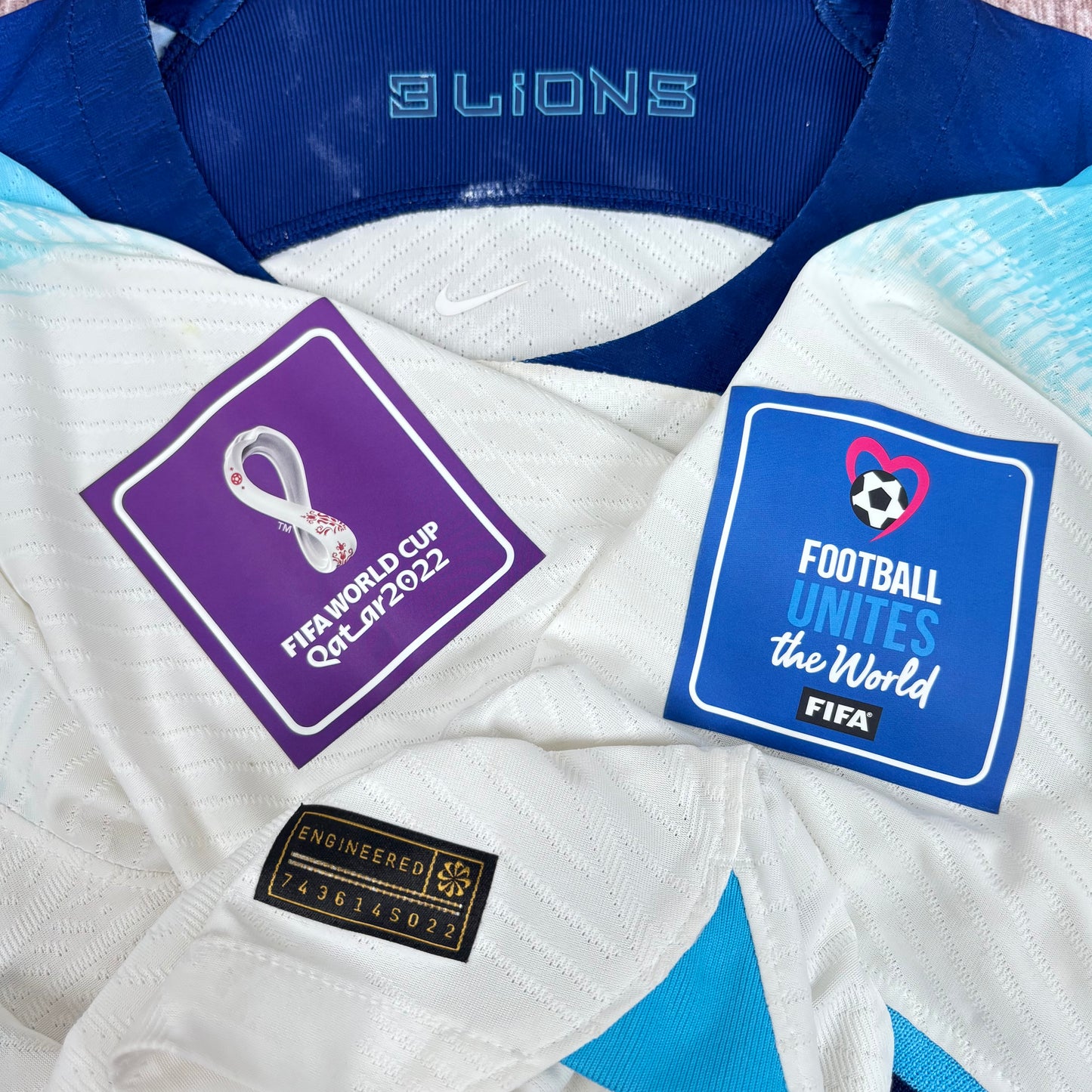 2022/23 England Home Shirt - Player Issue - Kane - M