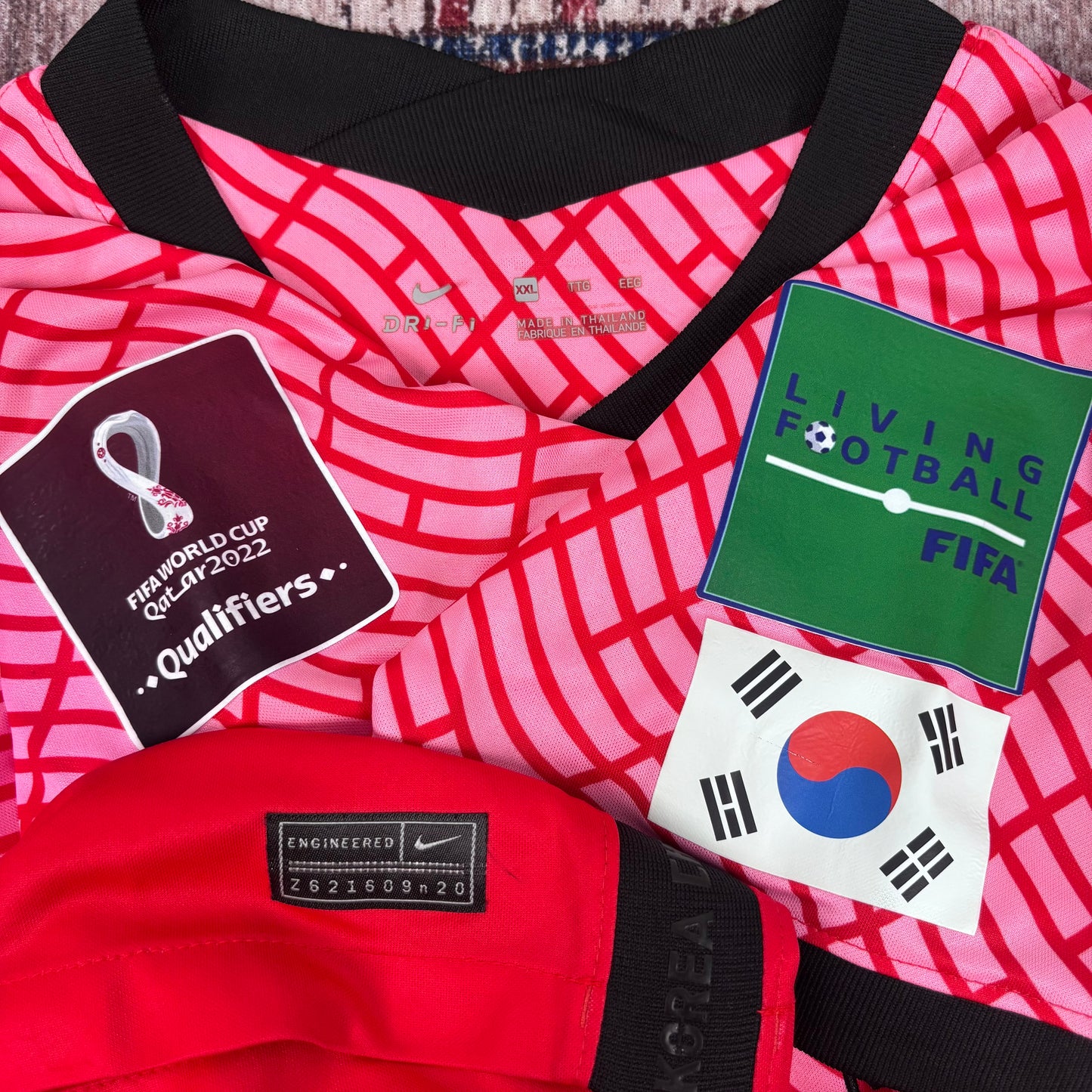 2020/21 South Korea Home Shirt - Son - XXL
