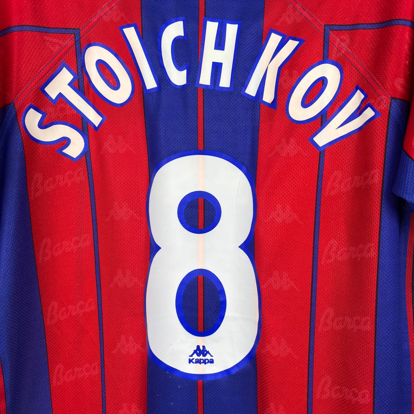1997/98 Barcelona Home Shirt - Stoichkov - M