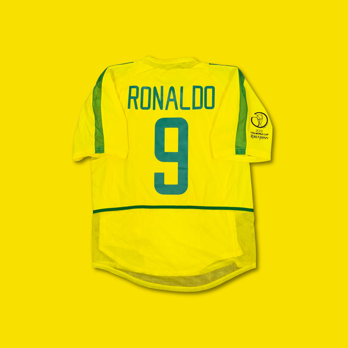 2002/03 Brazil Home Shirt - Player Issue - Ronaldo Nazario - M