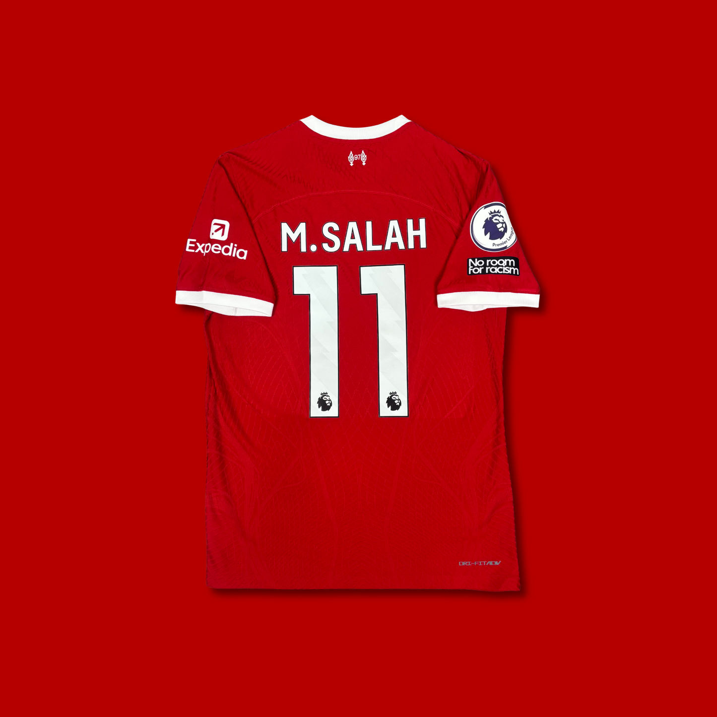 2023/24 Liverpool Home Shirt - Player Issue - Mo Salah - M
