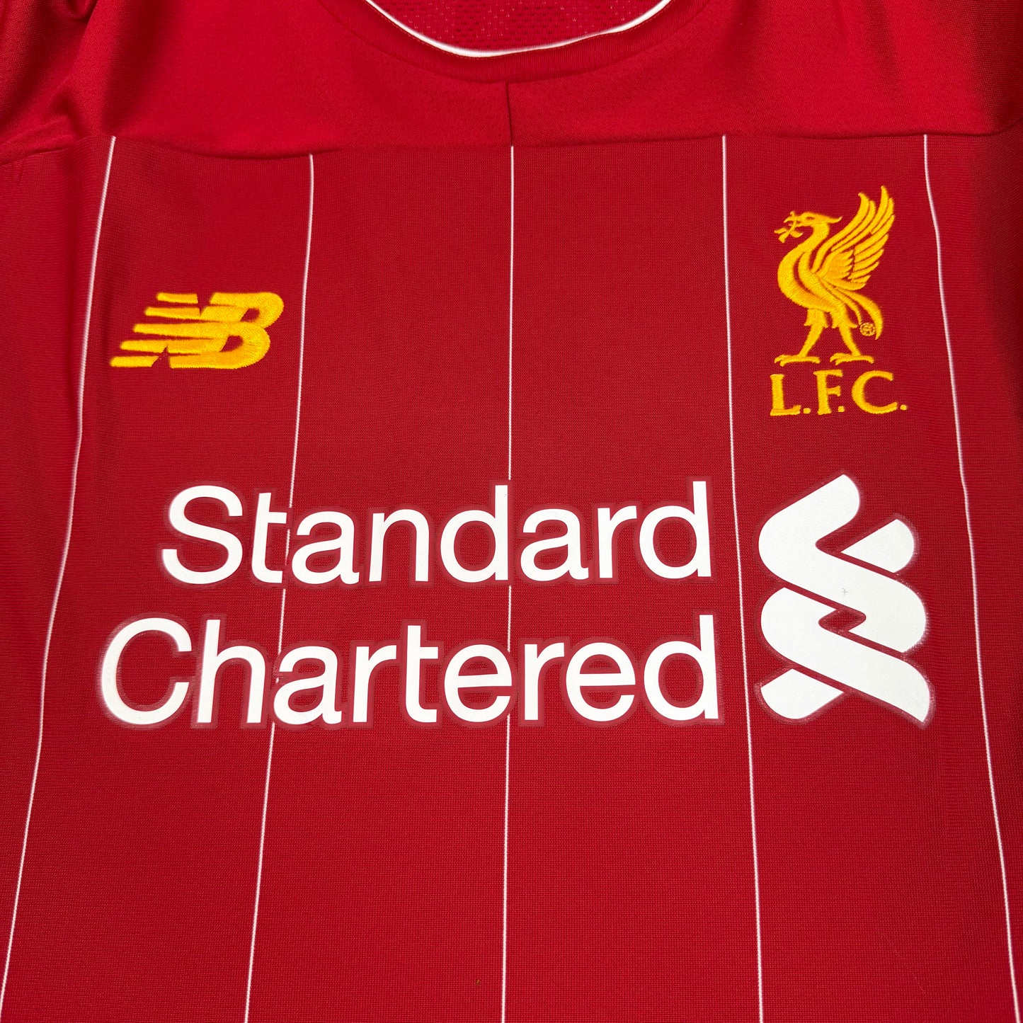 2019/20 Liverpool Home Shirt - Salah - M