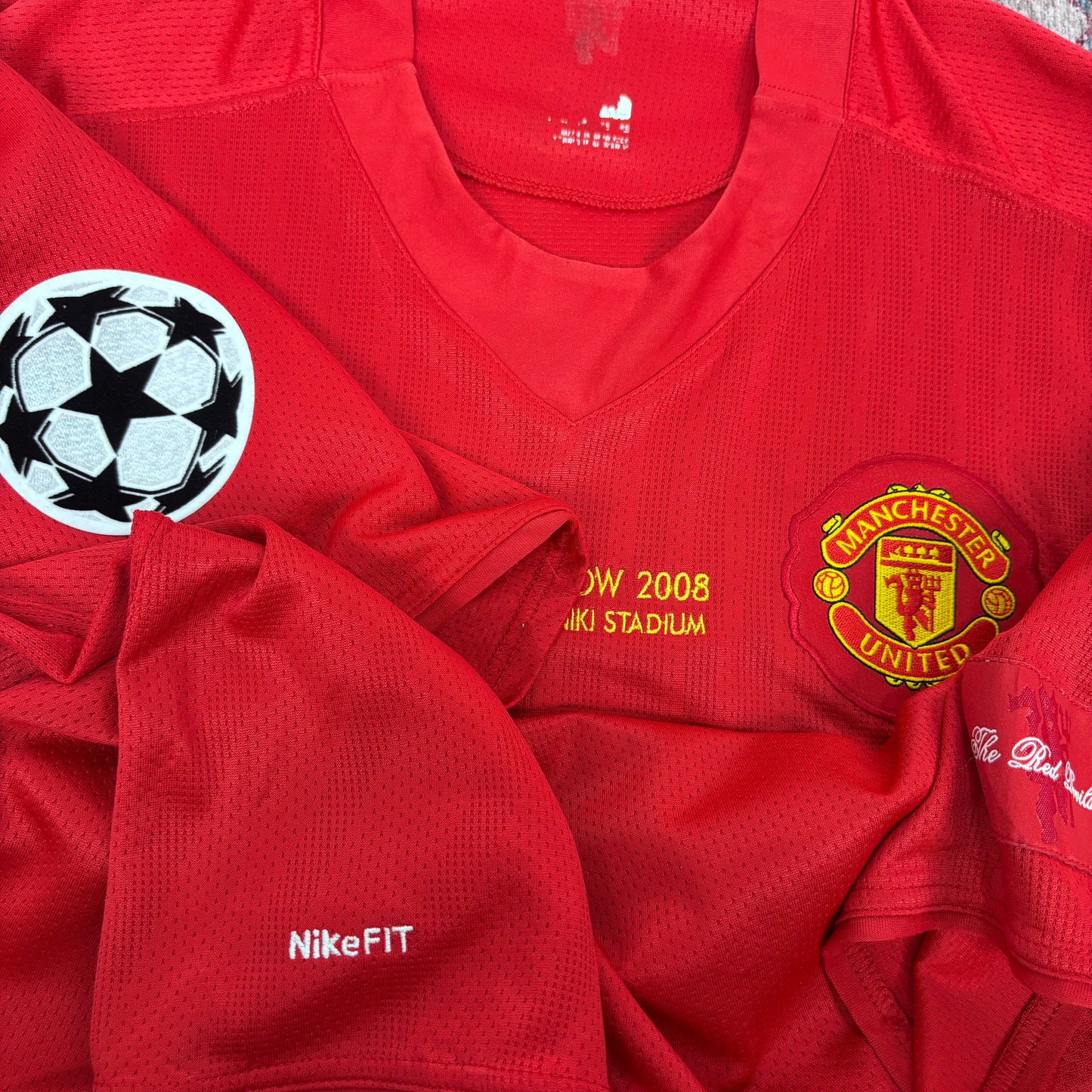 2007/08 Manchester United Home Shirt - Ronaldo - XL