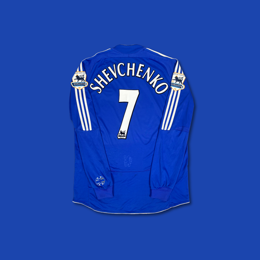 2006/07 Chelsea Home Longsleeve Shirt - Shevchenko - L