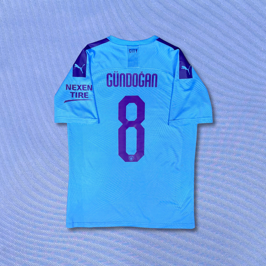 2019/20 Manchester City Home Player Issue Shirt - Gundogan - M