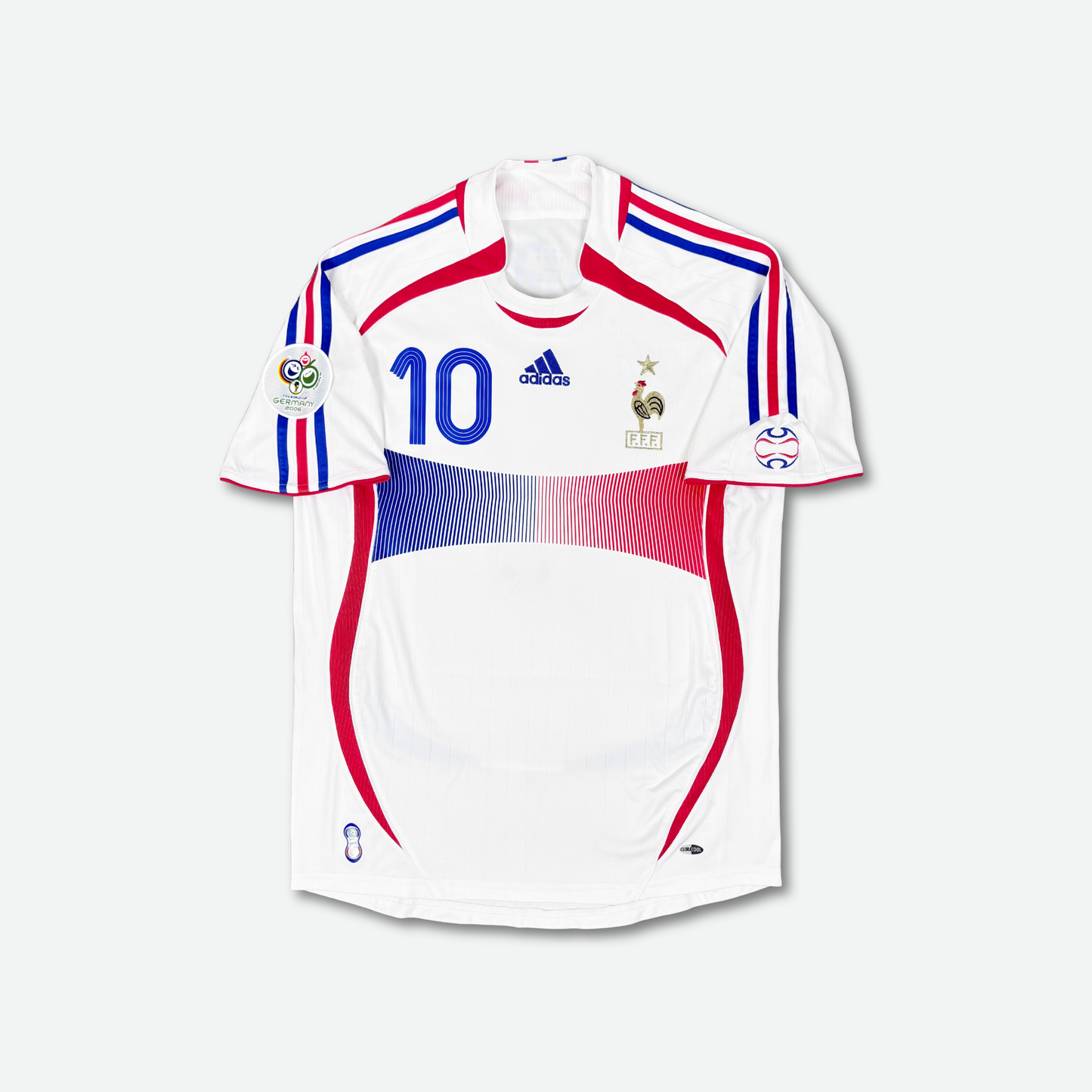 2006/07 France Away Shirt - Zidane - L