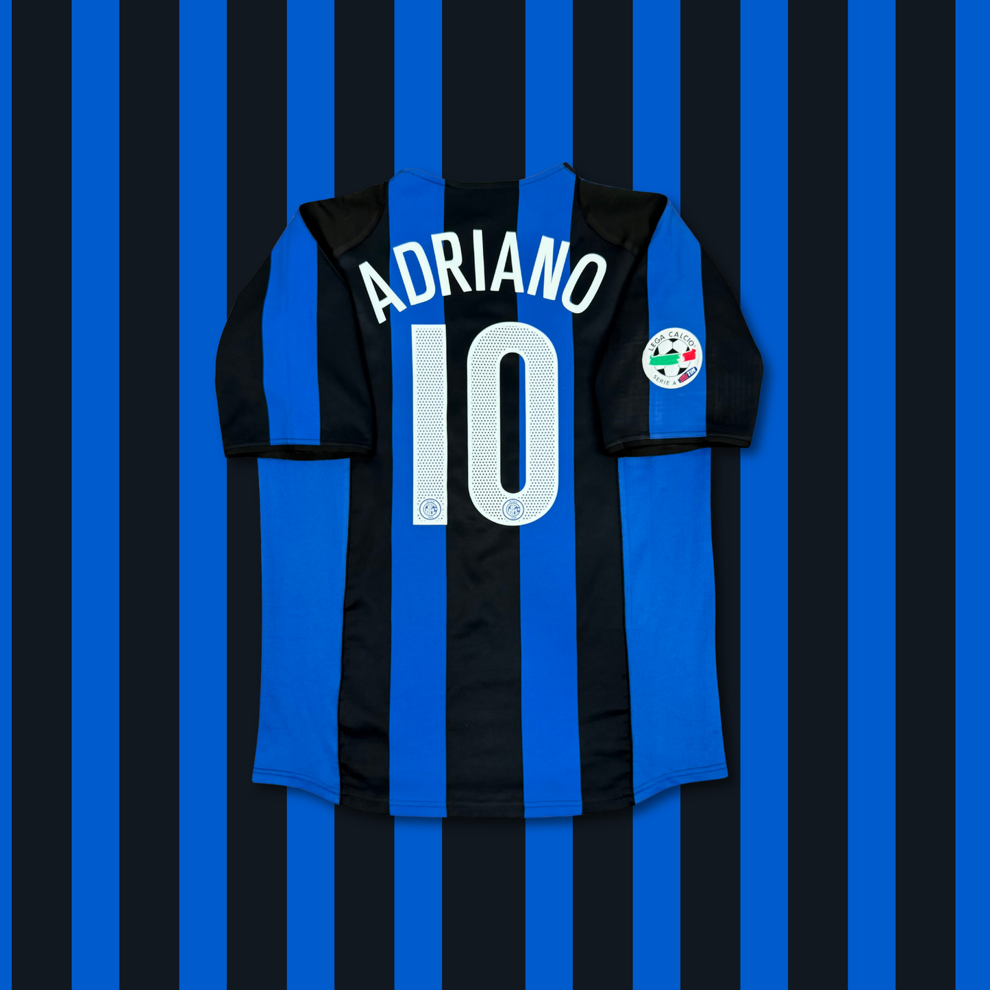 2005/06 Inter Milan Home Shirt - Adriano - L