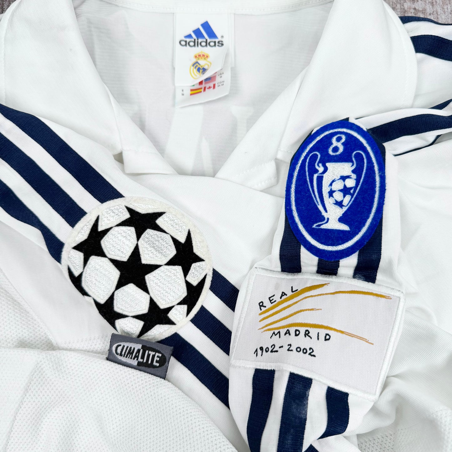 2002/03 Real Madrid Home Shirt - Ronaldo Nazario - M