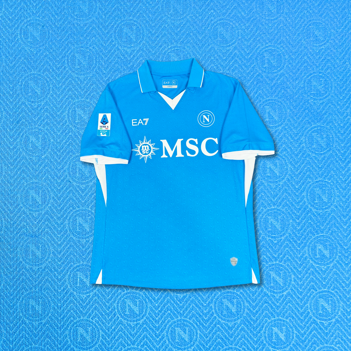 2025/26 SSC Napoli Home Shirt - Mctominay - L