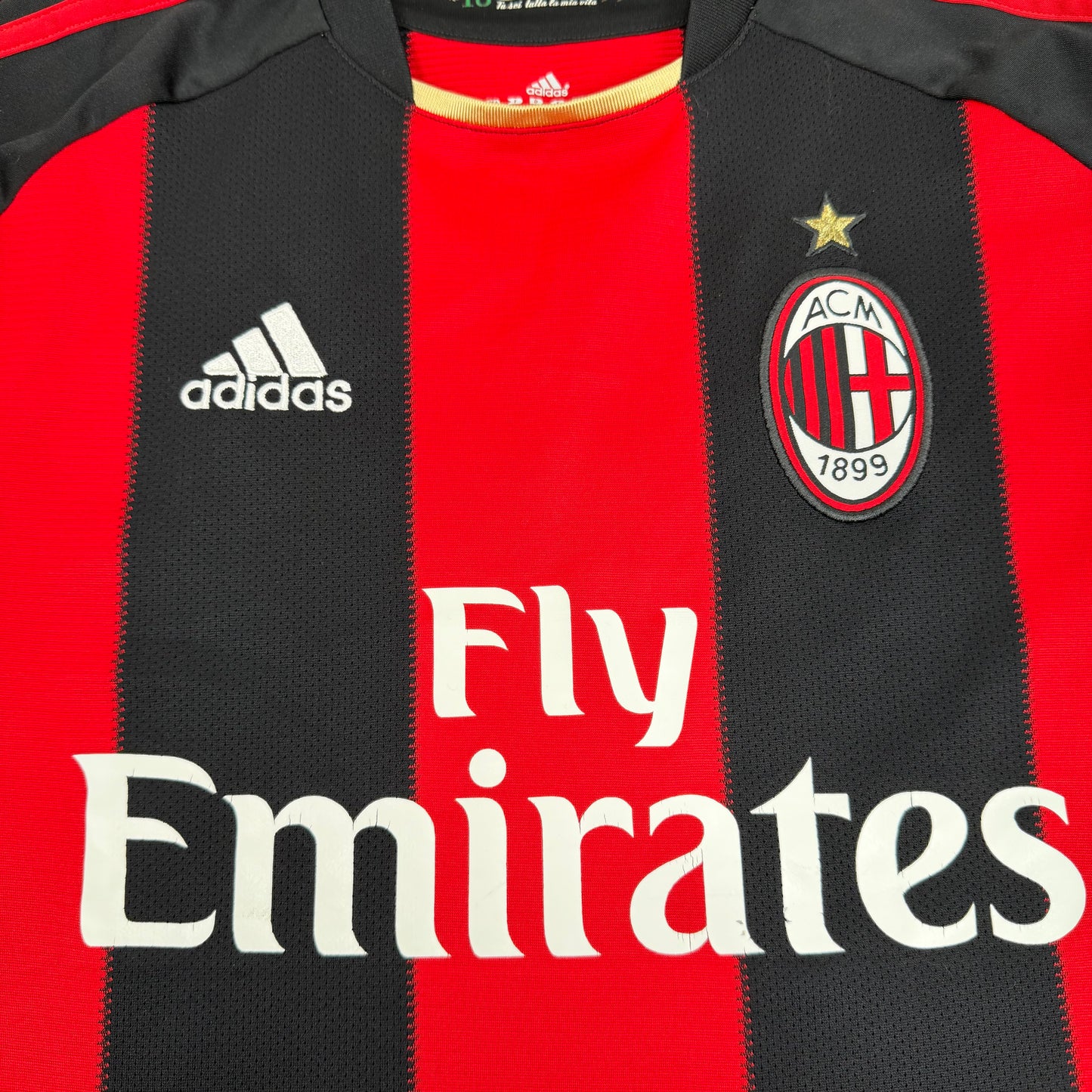 2010/11 AC Milan Home Shirt - Ronaldinho - L