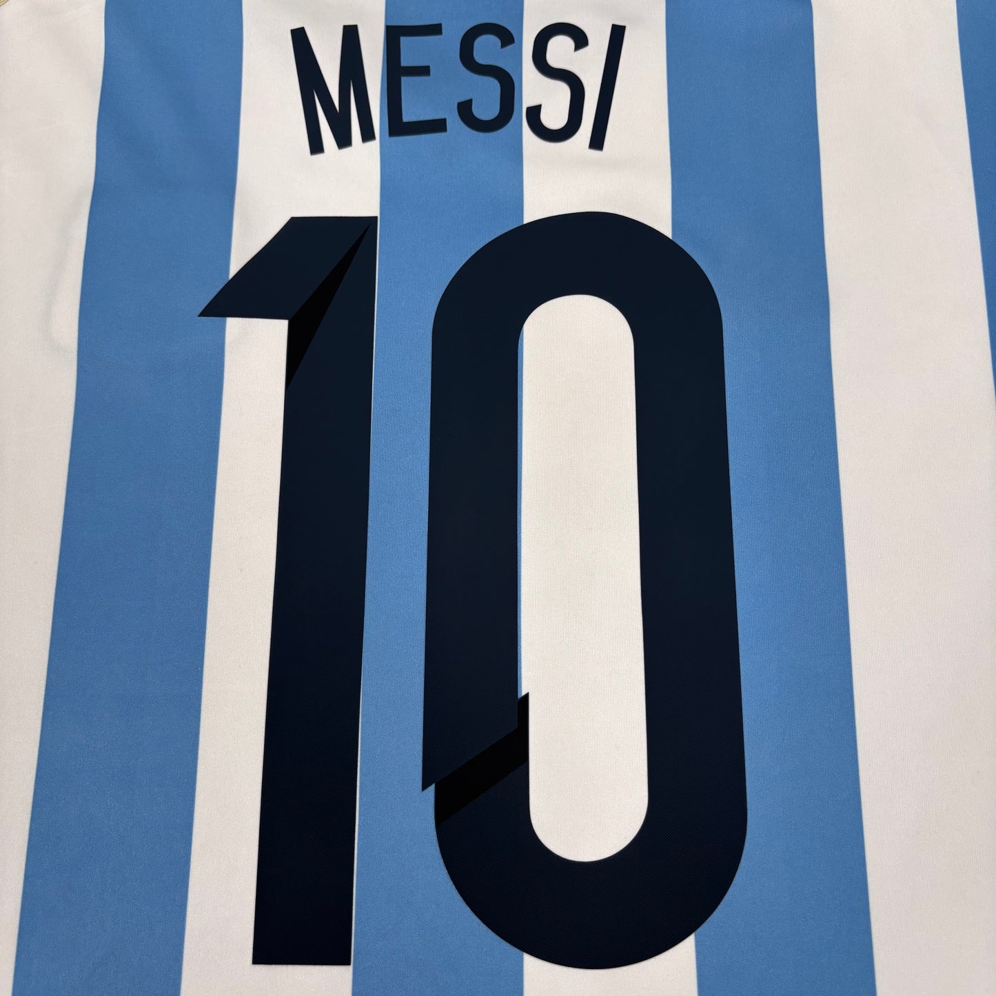 2014/15 Argentina Home Shirt - Messi - XXL