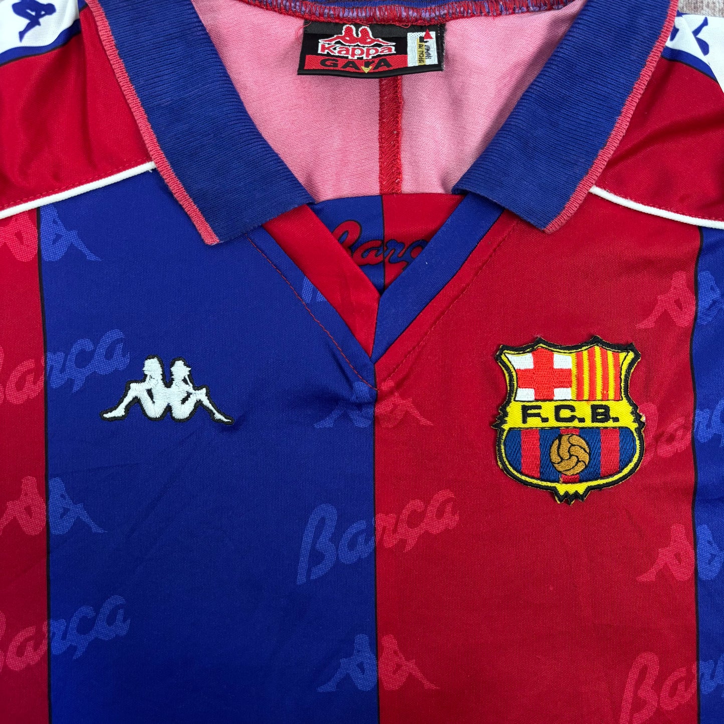 1993/94 Barcelona Home Shirt - Romario - L