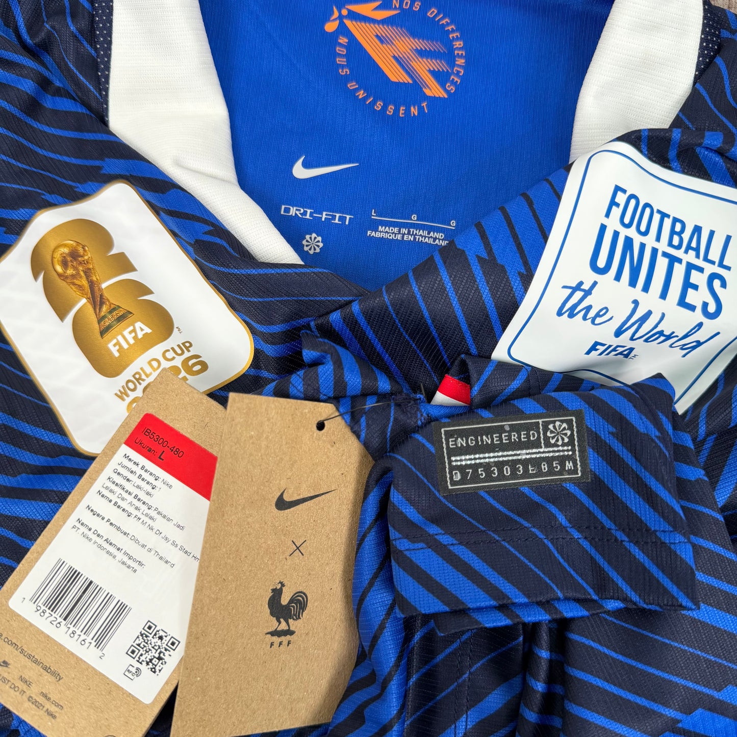 2026/27 France Home Shirt - Olise - New with Tag - L