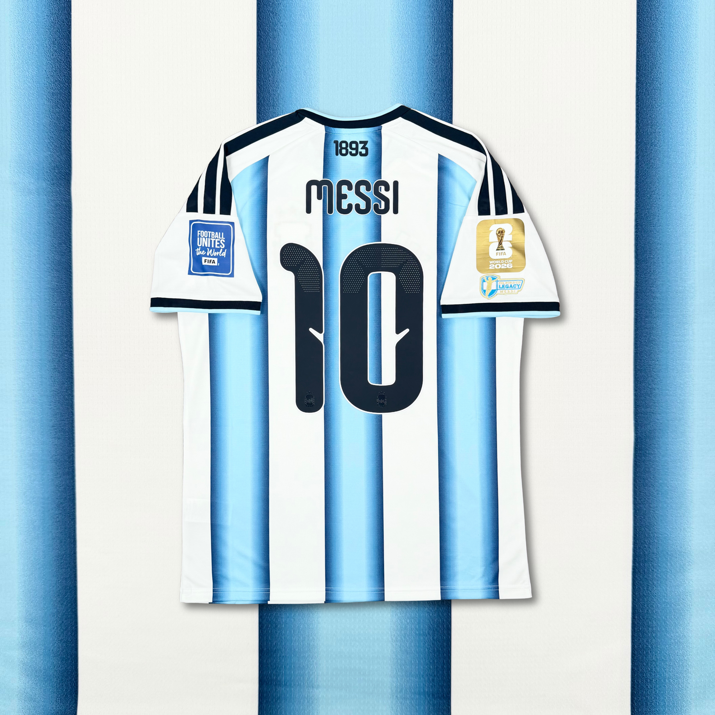 2026/27 Argentina Home Shirt - Messi - L - New with Tag