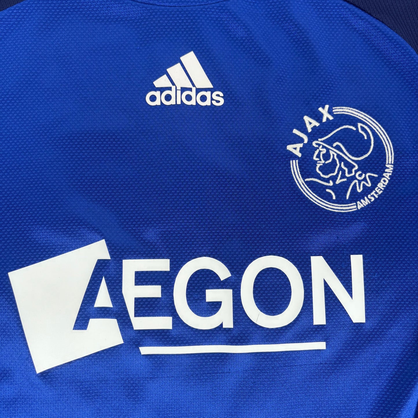 2008/09 Ajax Amsterdam Away Longsleeve Shirt - Player Issue - Suarez - XL