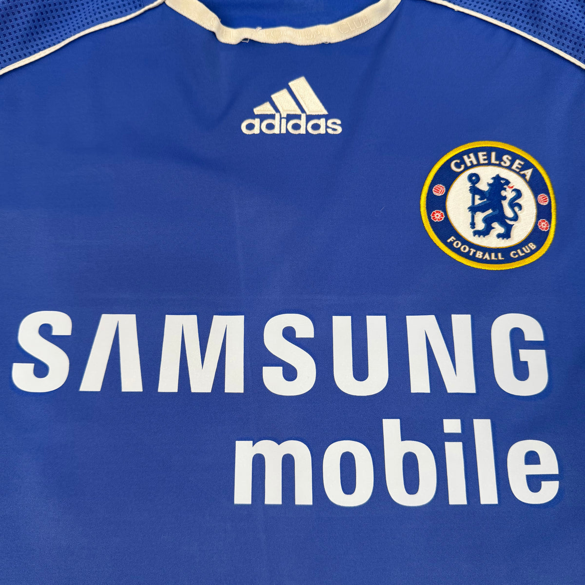 2006/07 Chelsea Home Longsleeve Shirt - Drogba - L