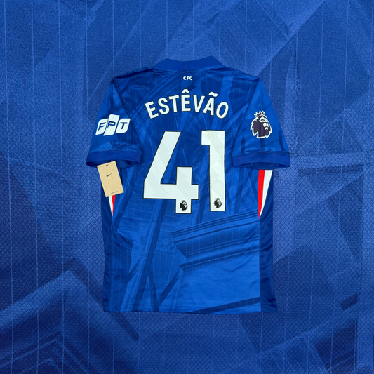 2025/26 Chelsea Home Shirt - Estevao - M