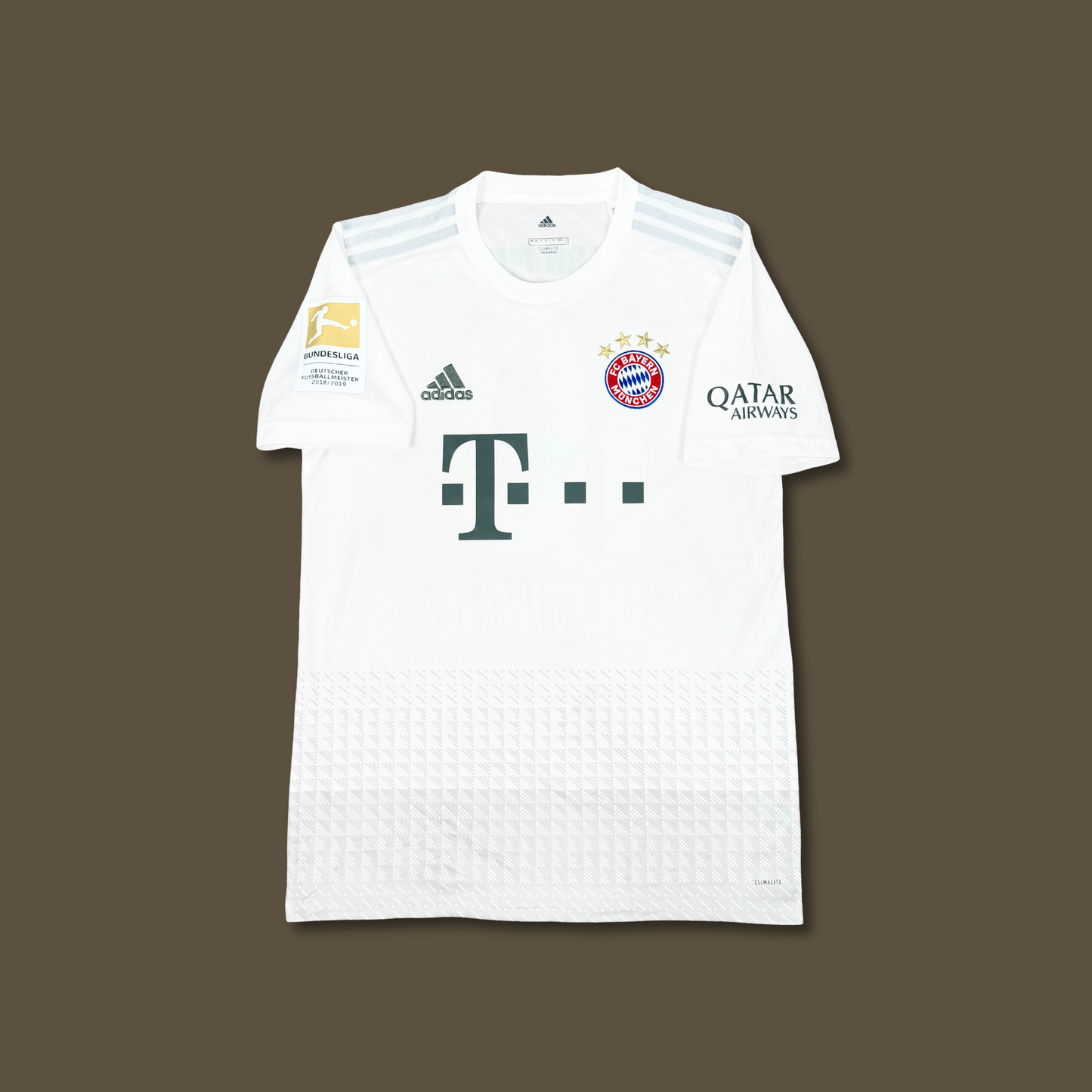2019/20 Bayern Munich Away Shirt - Coutinho - M