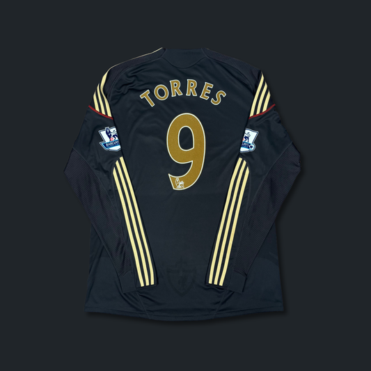 2009/10 Liverpool Away Shirt - Torres - Longsleeve - XXL