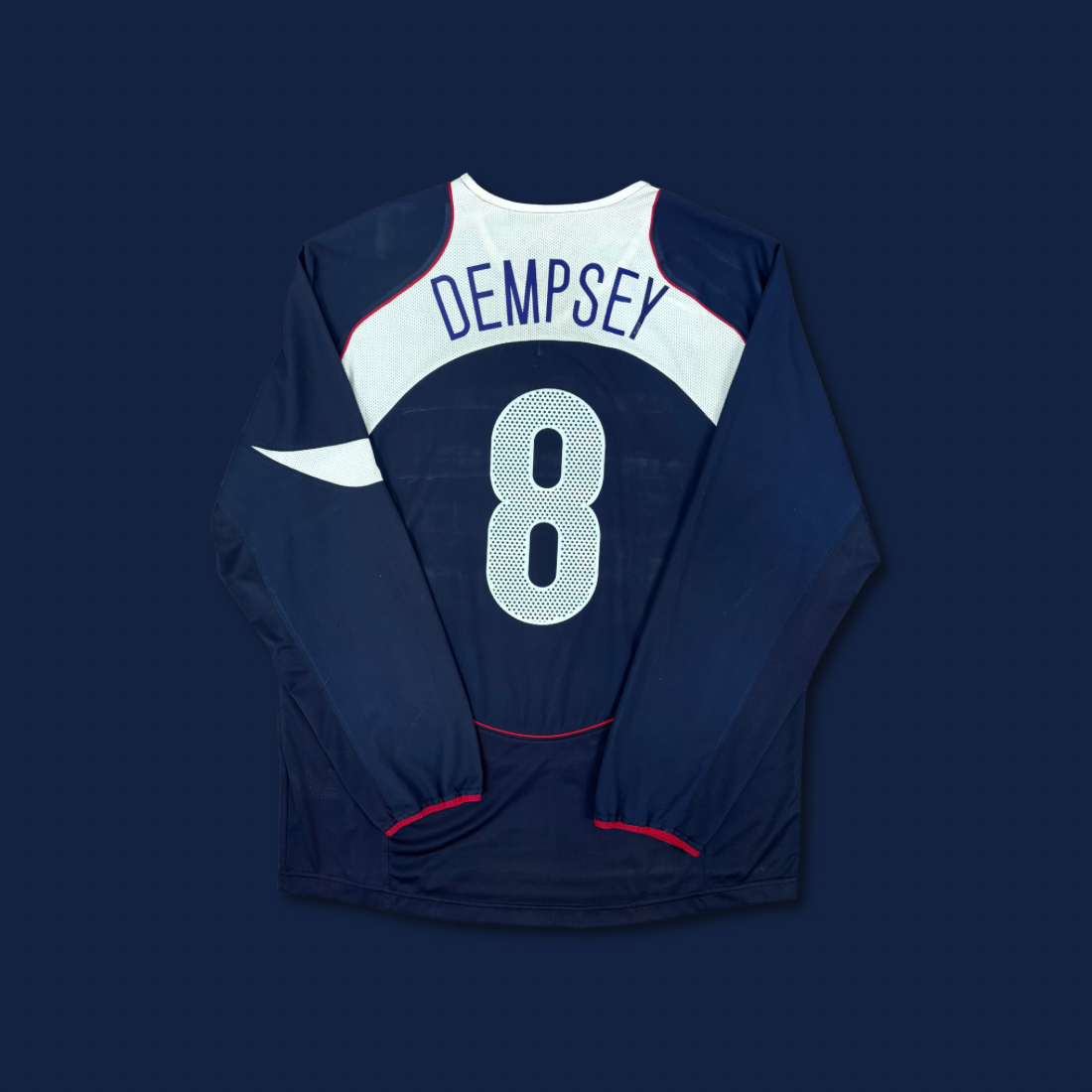 2004/05 USA Away Longsleeve Shirt - Dempsey - L