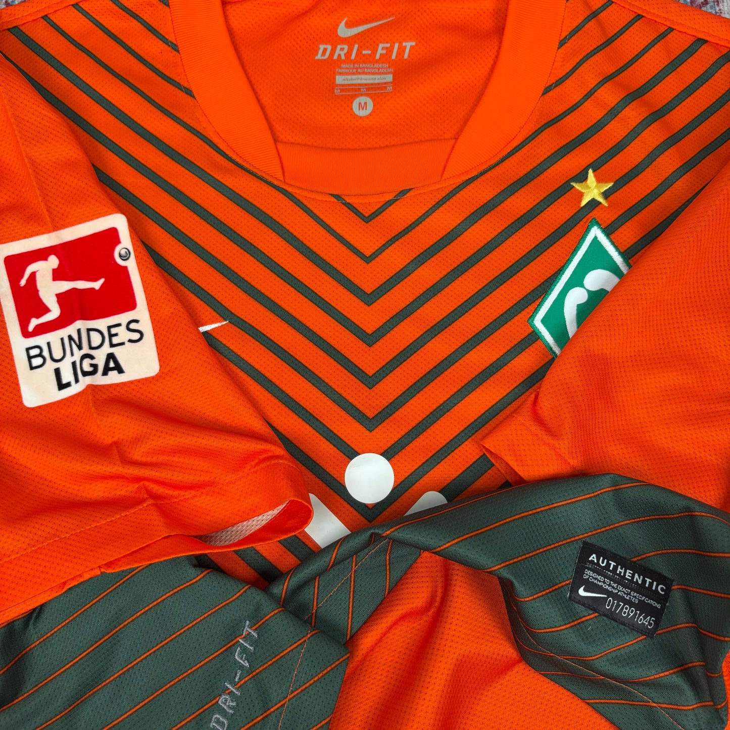 2012/13 Werder Bremen Away Shirt - De Bruyne - M