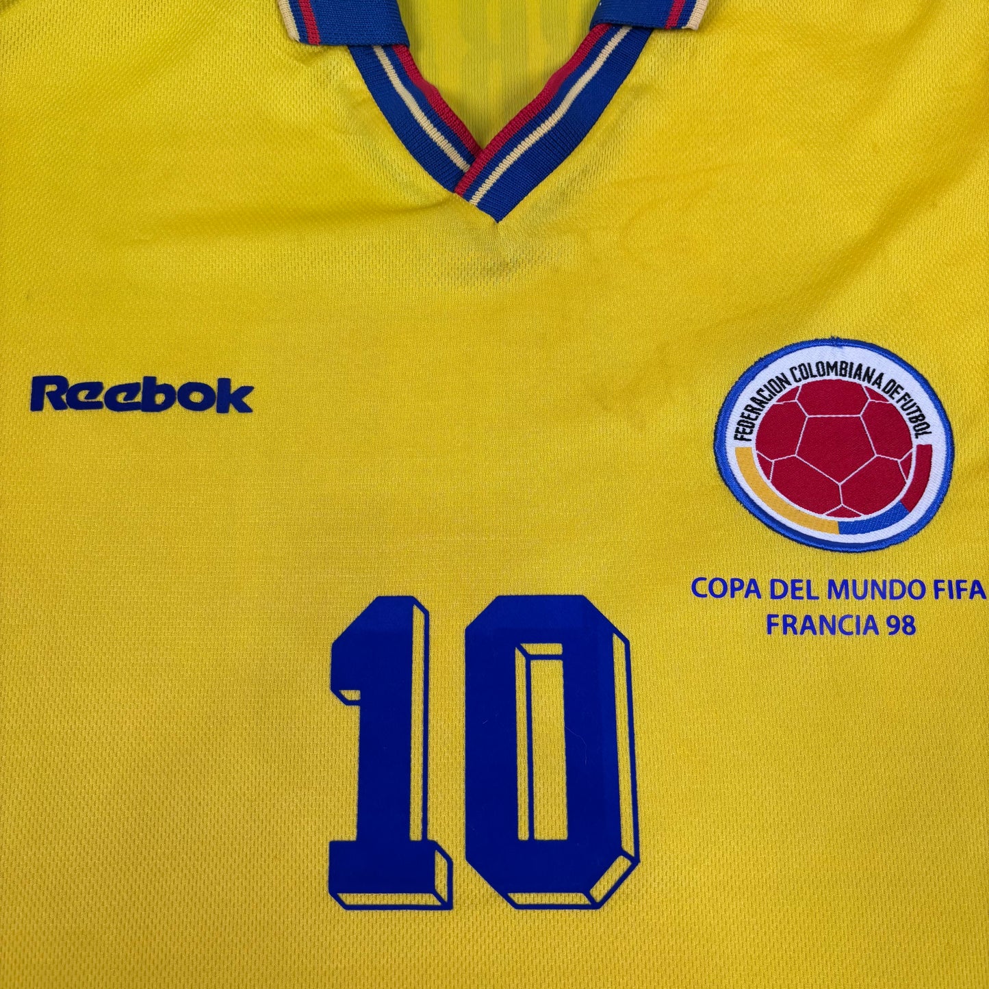 1998/99 Colombia Home Shirt - Valderamma - L