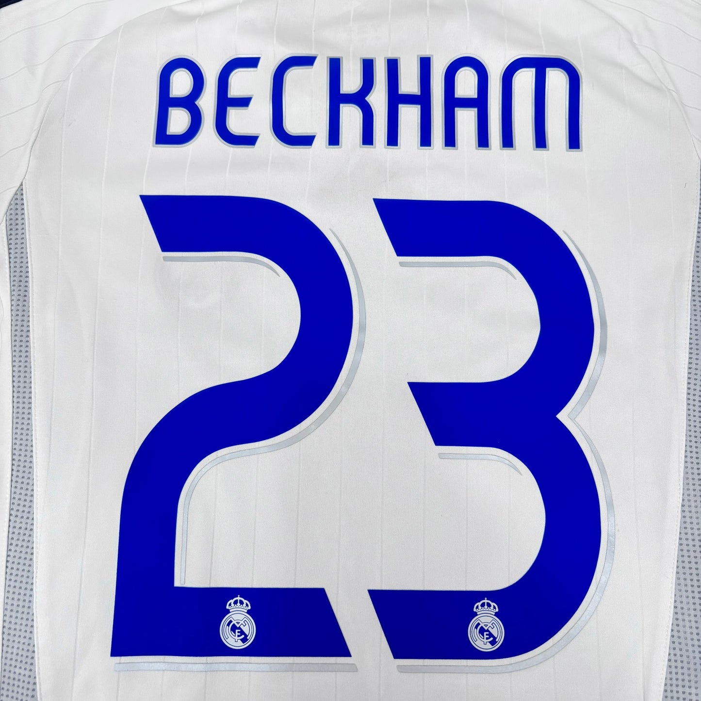 2006/07 Real Madrid Home Shirt - Beckham - S