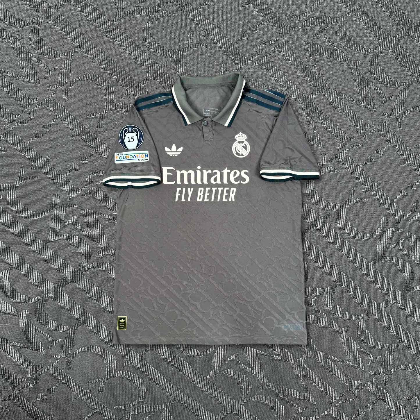 2024/2025 Real Madrid Third Shirt - Player Issue - Vinicius Jr - L