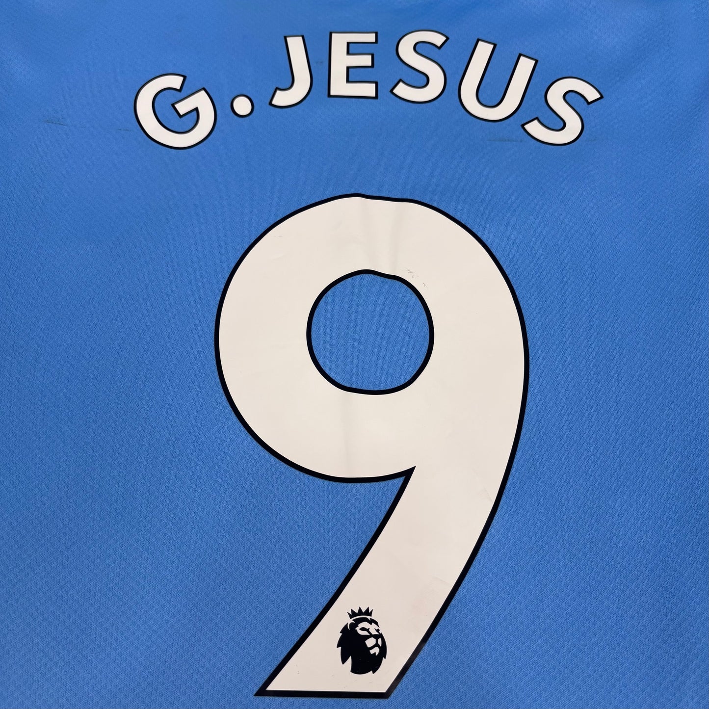 2021/22 Manchester City Home Shirt - Gabriel Jesus - M - New with Tag