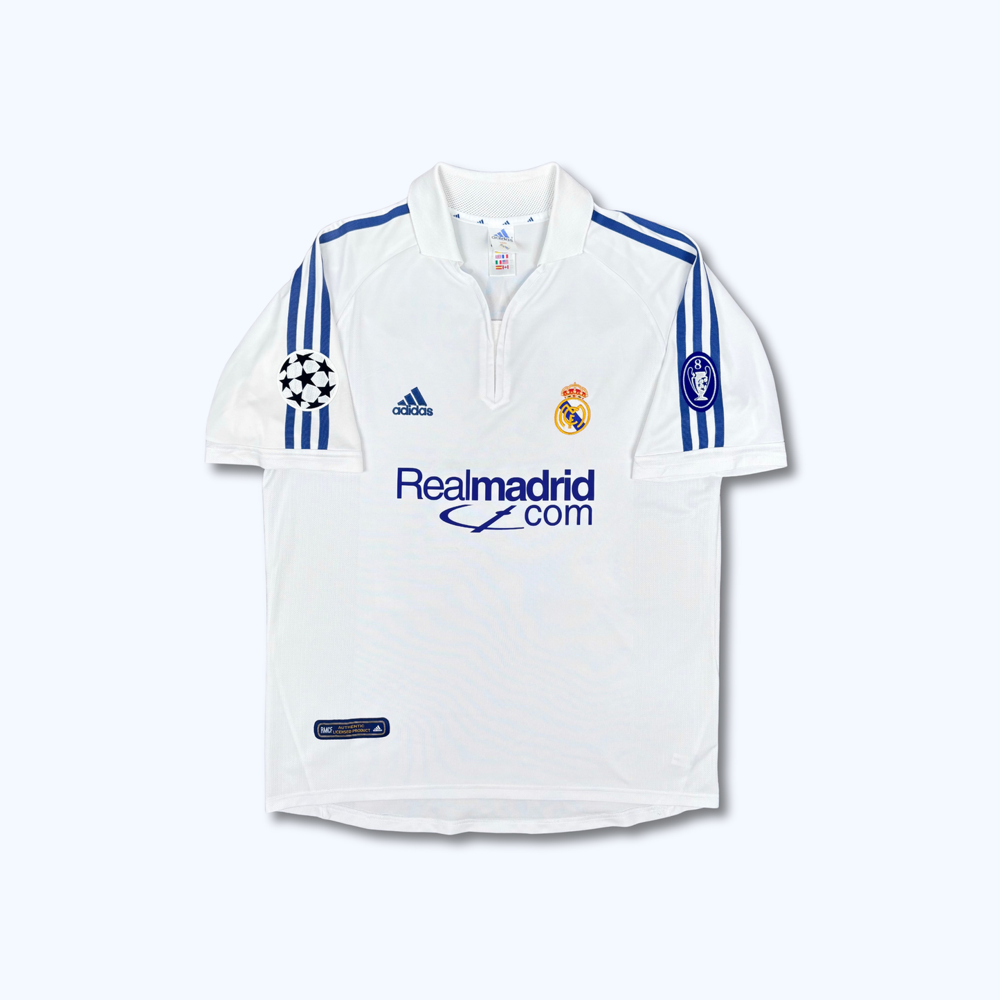 2001/02 Real Madrid Home Shirt - Zidane - L