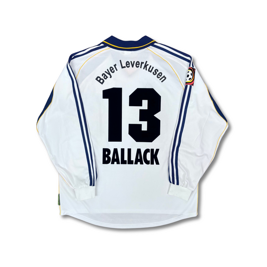 2000/01 Bayer Leverkusen Away Shirt - Ballack - Player Issue - XL