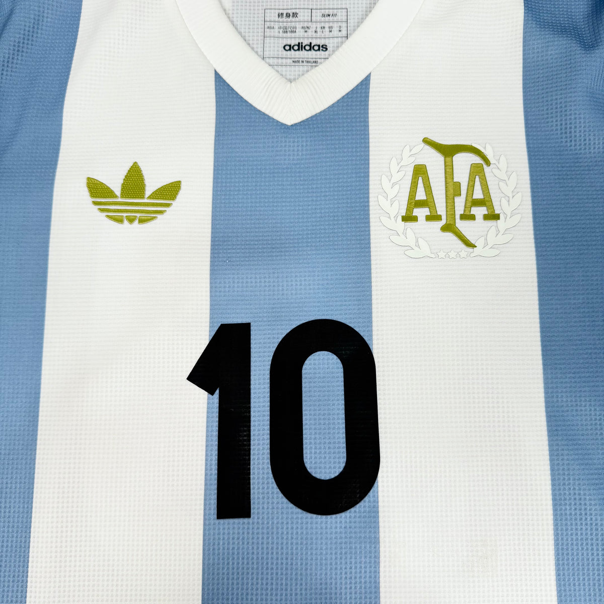 2024/25 Argentina 50th Anniv Home Shirt - Messi - M