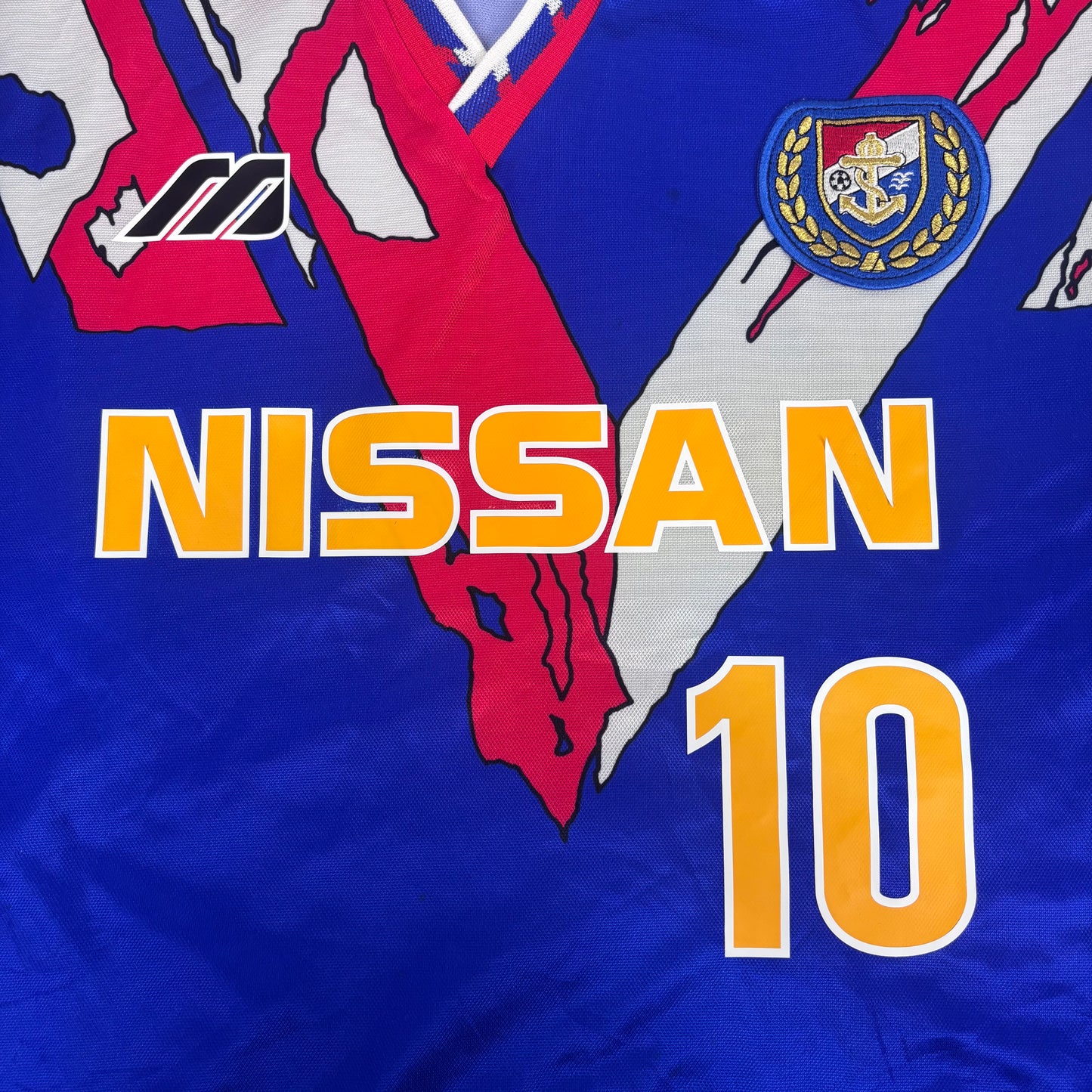 1993/94 Yokohama Marinos Home Longsleeve Shirt - M - Ramon Diaz