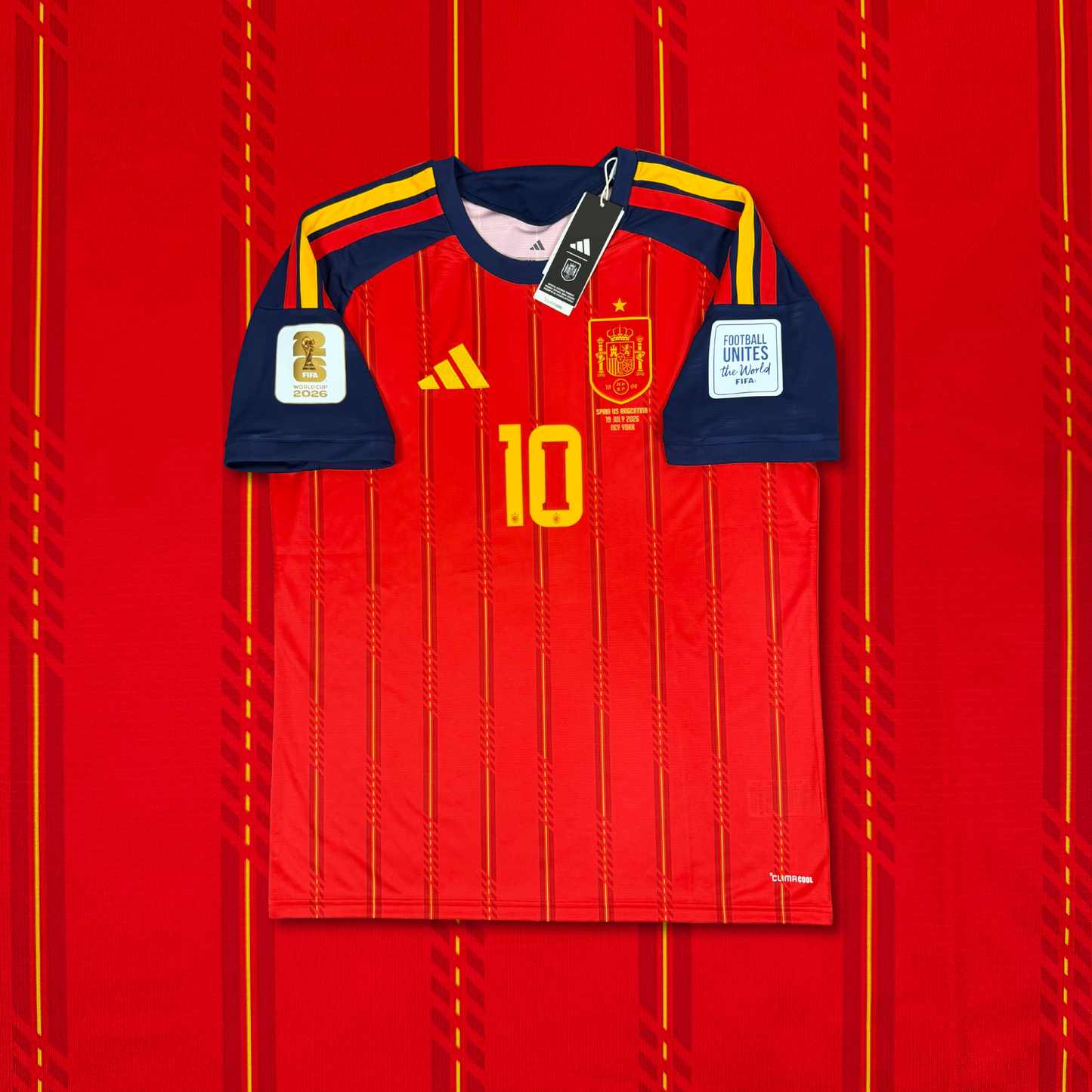 2026/27 Spain Home Shirt - Olmo - L - New with Tag