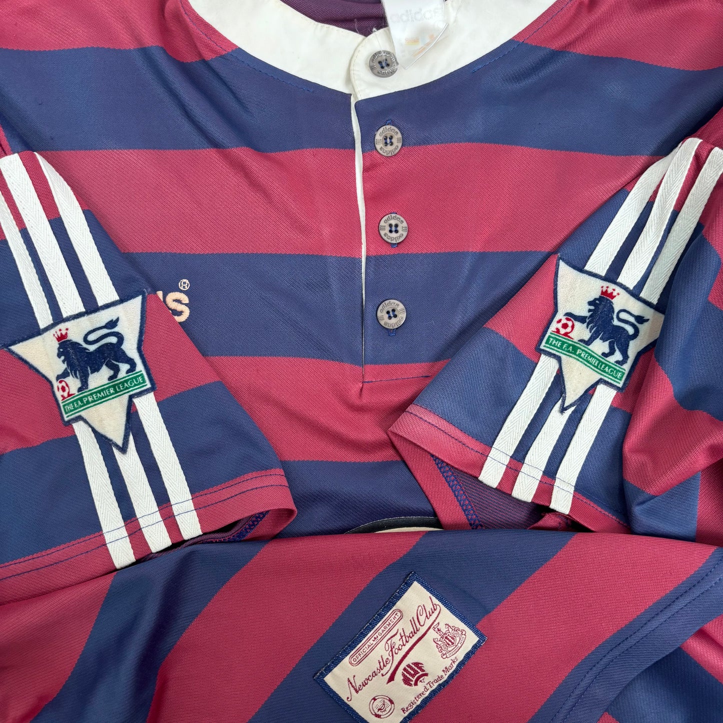 1995/96 Newcastle United Away Shirt - Ginola - XL