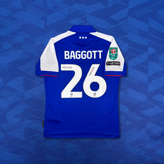 2023/24 Ipswich Town Home Shirt - Baggott - L