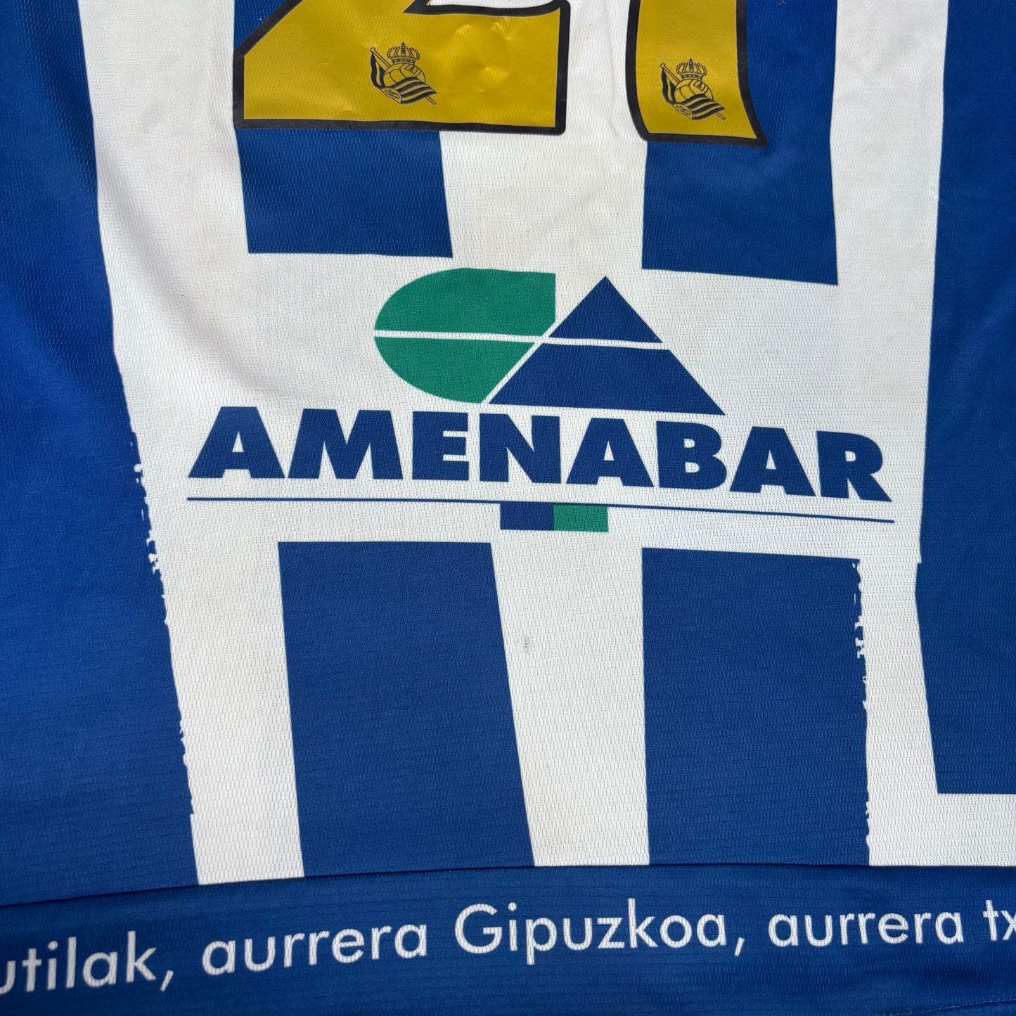 2009/10 Real Sociedad Home Centenary Shirt - Griezmann - L