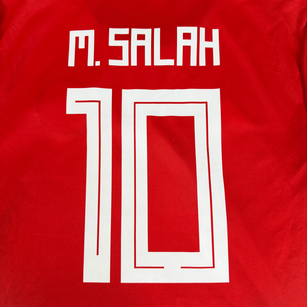 2018/19 Egypt Home Shirt - Salah - XL