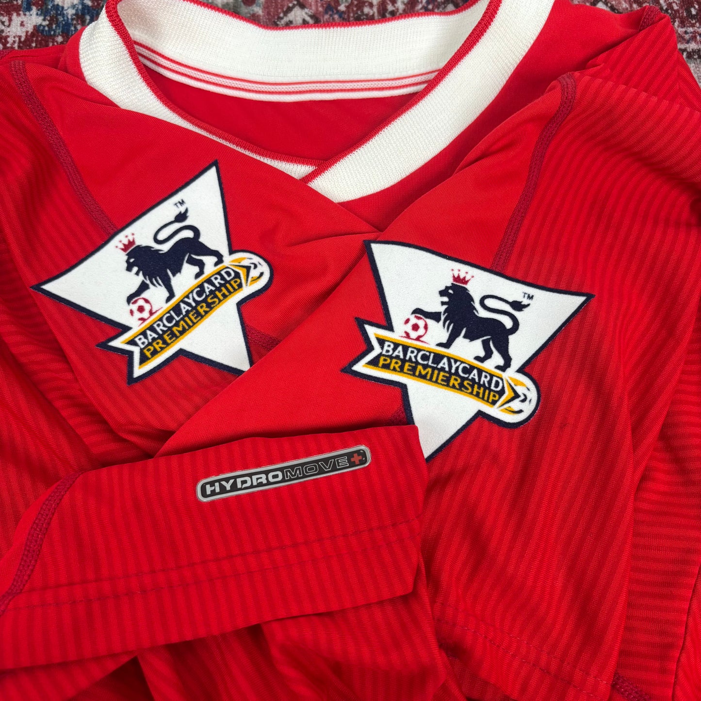 2002/03 Liverpool Home Shirt - Le Tallec - L