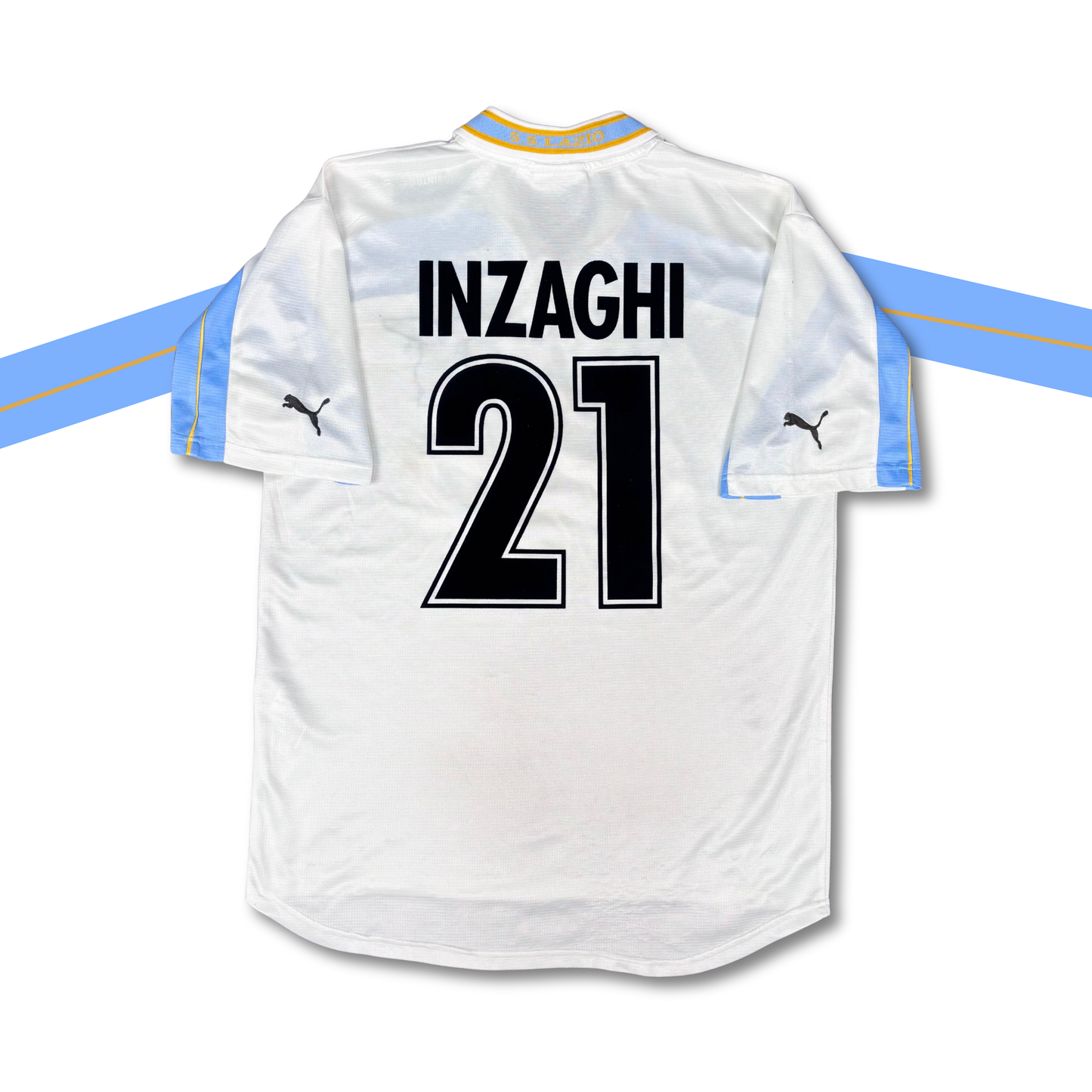2000/01 Lazio Home Shirt - Inzaghi - XL