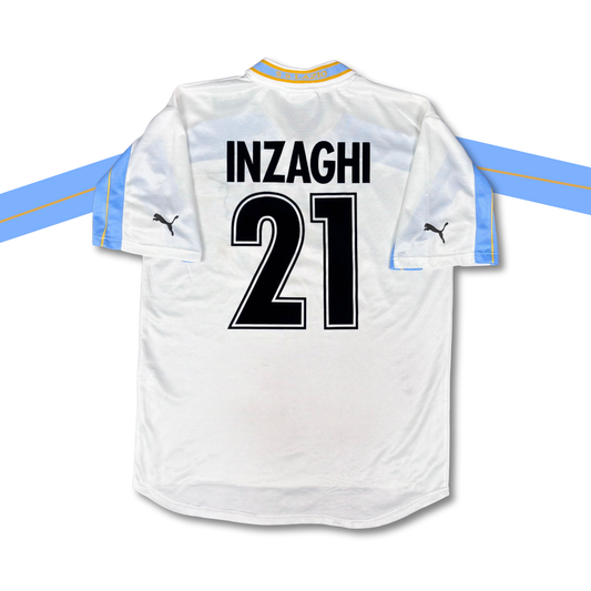 2000/01 Lazio Home Shirt - Inzaghi - XL
