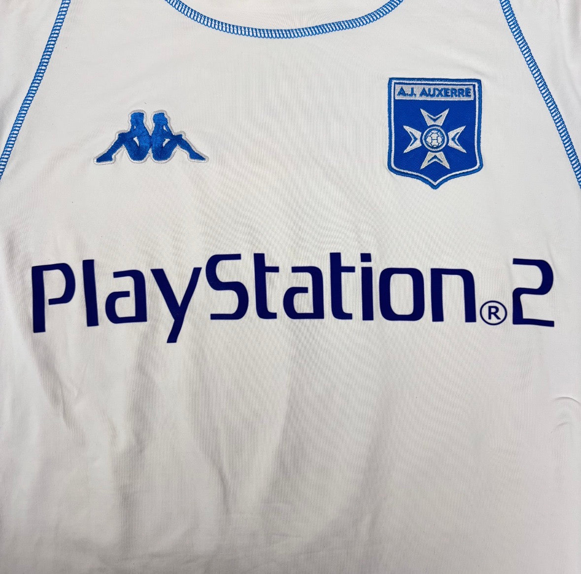 2003/04 Auxerre Home Shirt - L - Cisse