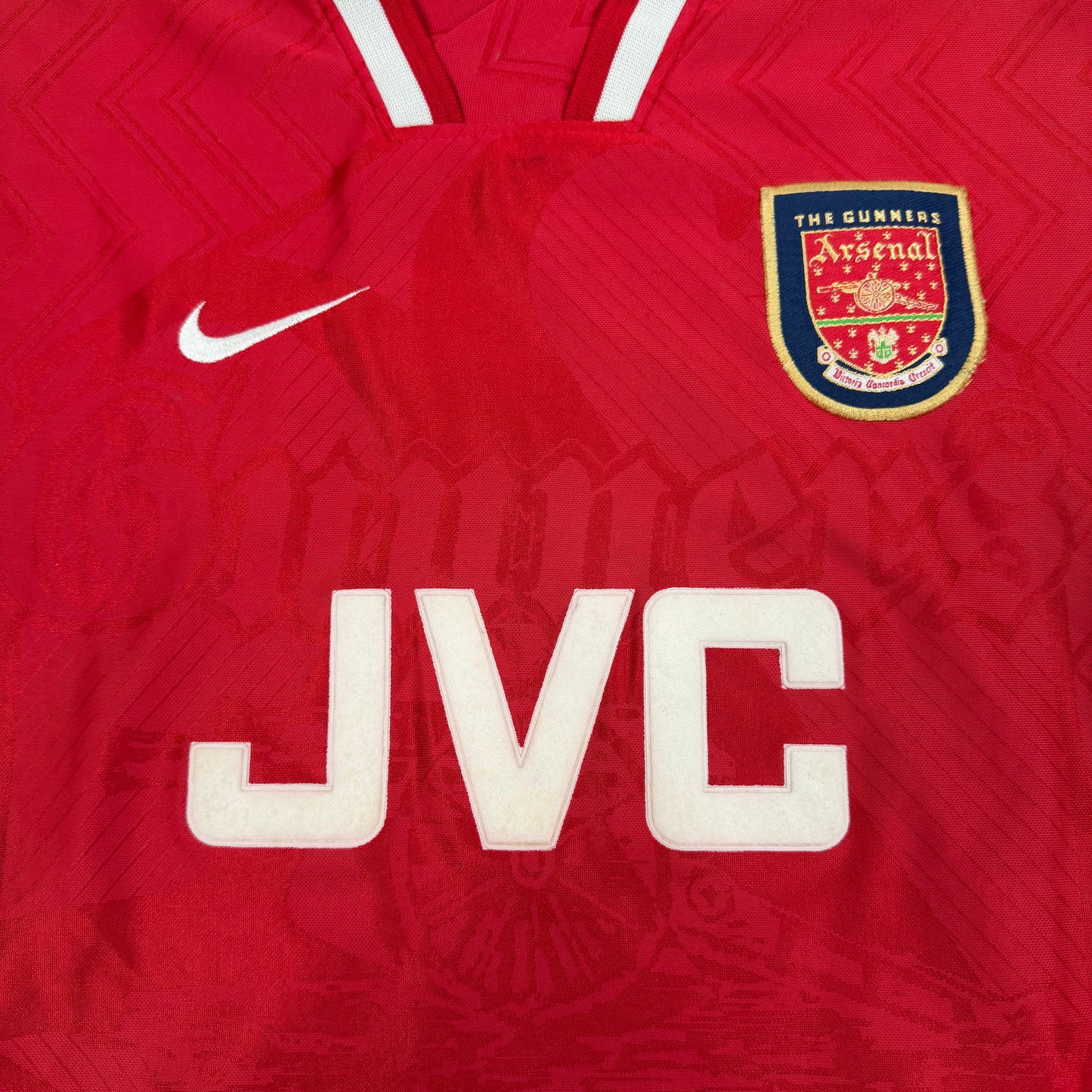 1996/97 Arsenal Home Shirt - Bergkamp - XL