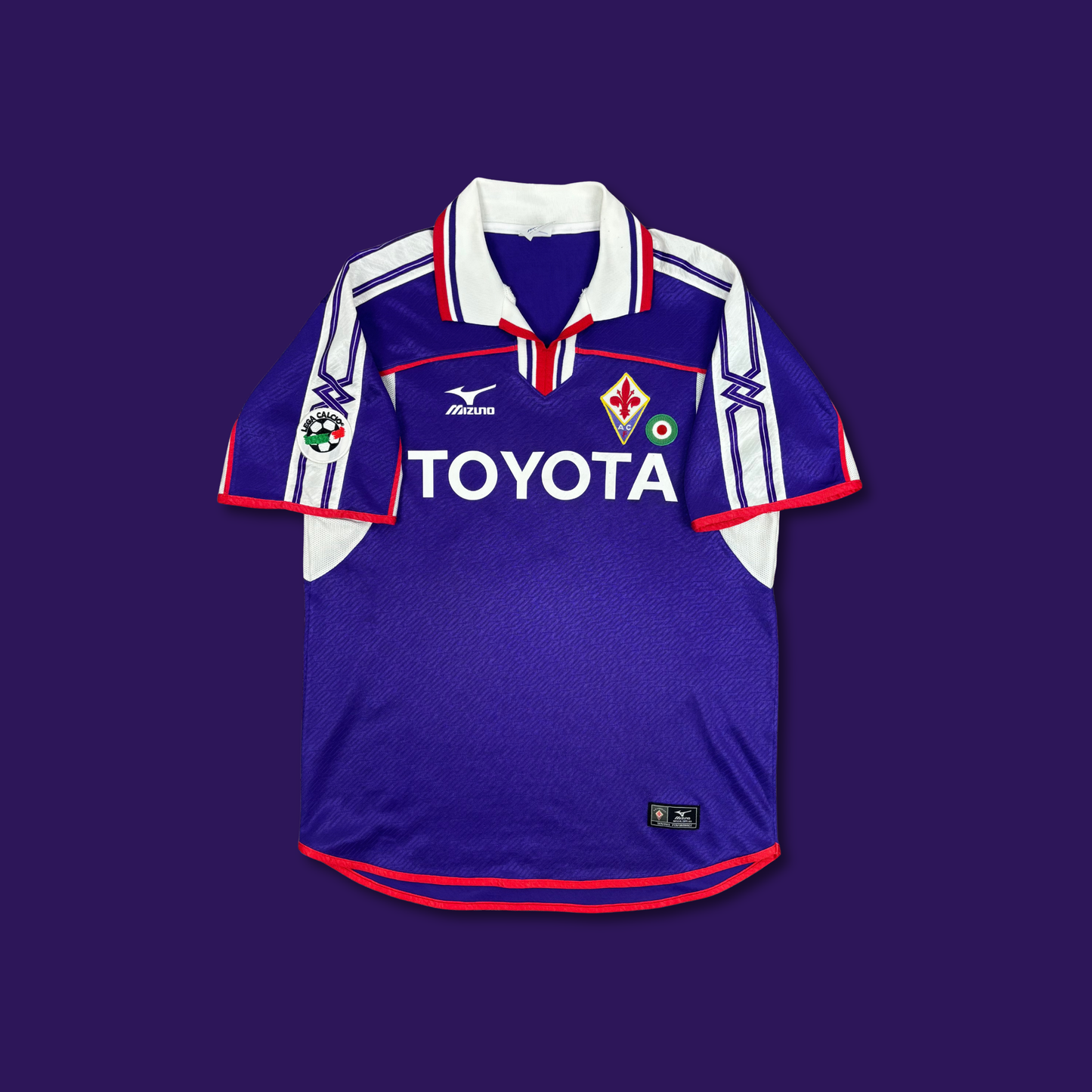2001/02 Fiorentina Home Shirt - Player Issue - Chiesa - L