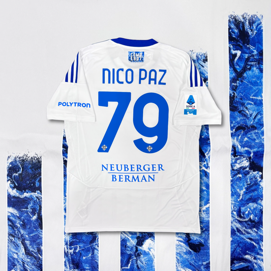 2024/25 FC Como Away Shirt - Nico Paz - M - New with Tag