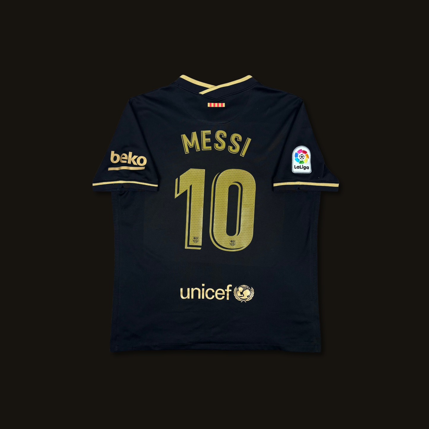 2019/20 Barcelona Away Shirt - Messi - L