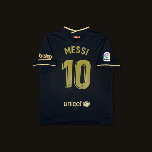 2019/20 Barcelona Away Shirt - Messi - L