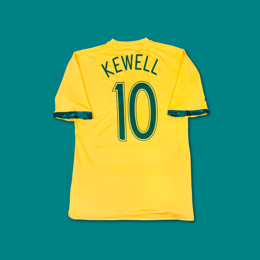 2006/07 Australia Home Shirt - Player Issue - Kewell - L