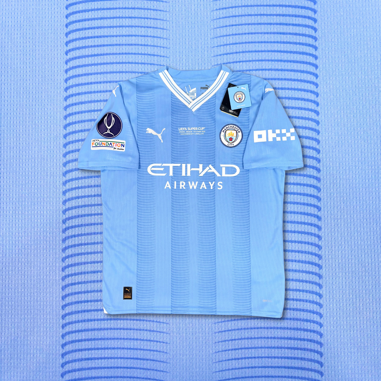2023/24 Manchester City Home Shirt - Haaland - L - New with Tag