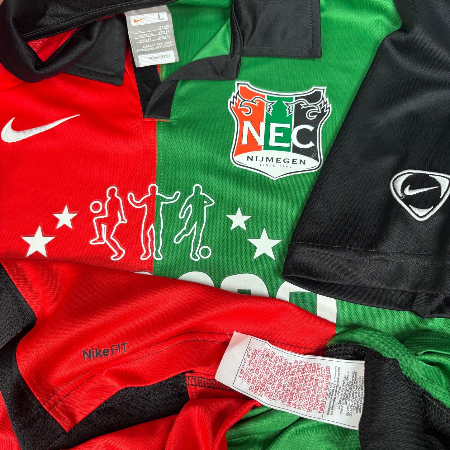 2007/08 NEC Nijmegen Home Shirt - van Beukering - XL
